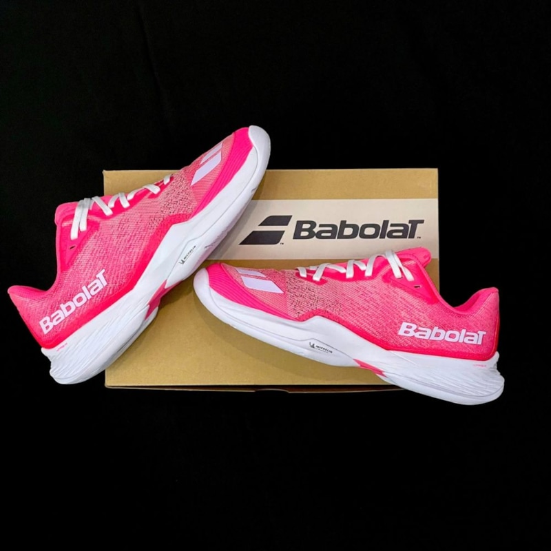 Giày Pickleball Babolat Jet Mach All Court - Hồng/Trắng - BA3A1F26B933-5087