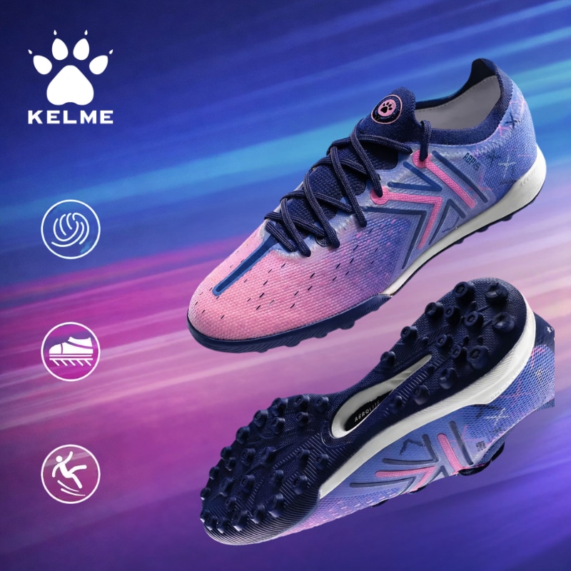 Hình ảnh của Giày Bóng Đá Kelme 5.0 TF - Xanh Tím Neon