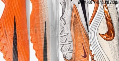 Nike ra mắt bộ sưu tập giày bóng đá 2027 với thiết kế táo bạo: Cam, trắng, đen và tím