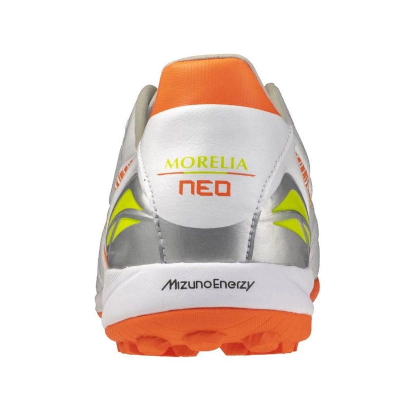 Mizuno Morelia Neo 5 Pro TF - Trắng/Cam/vàng - P1GD268454