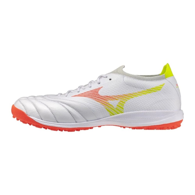 Mizuno Morelia Neo 5 Beta Pro TF - Trắng/Cam/vàng - P1GD269454