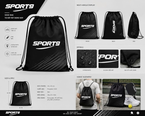 Túi dây rút SPORT9