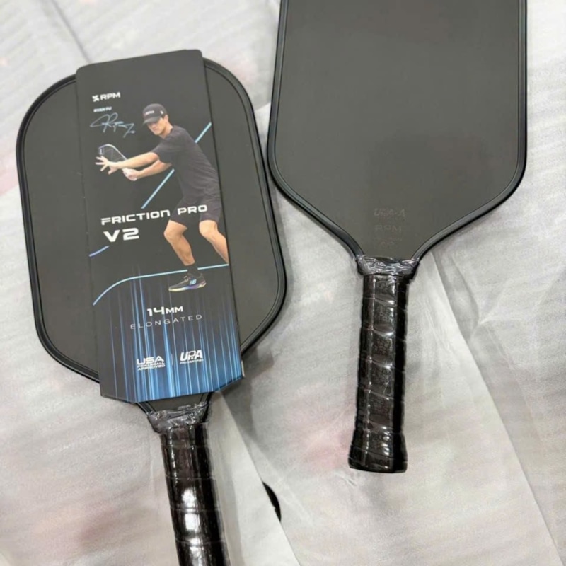 Hình ảnh của Vợt Pickleball RPM FRICTION PRO V2 Blackout Pro Player Edition