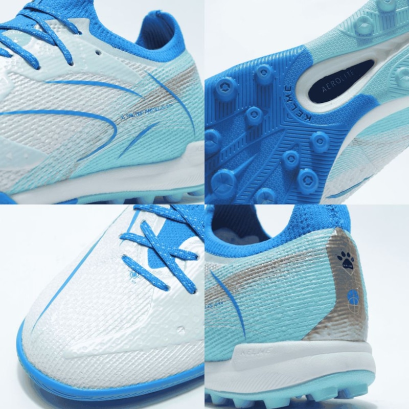 Kelme Flash 6.0.4 TF - Trắng/Xanh Dương - 8621ZX1406