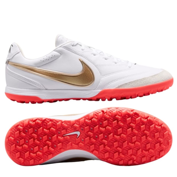Nike Tiempo Ligera Pro TF - Trắng/Vàng/Đỏ - IB4477-101
