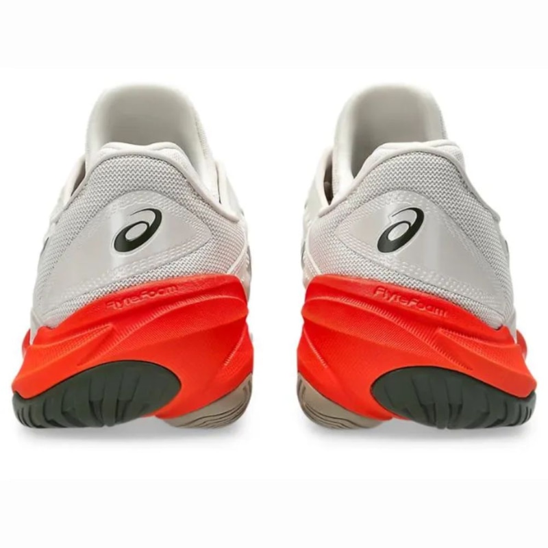 Giày Pickleball Asics Court FF 3 - 1041A370-250 - Trắng/Đỏ Cam