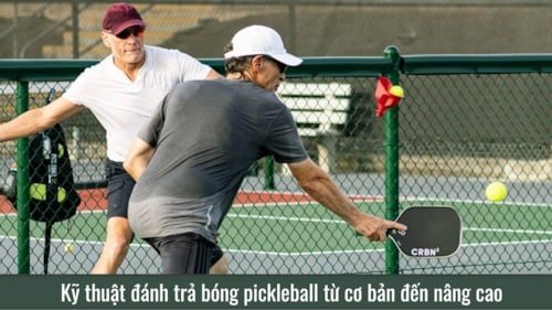 Kỹ Thuật Đánh Trả Bóng Pickleball: Hướng Dẫn Chi Tiết Từ Cơ Bản Đến Nâng Cao
