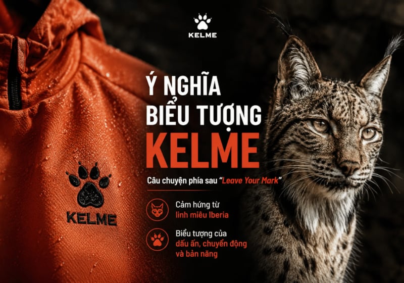 Ý Nghĩa Logo Kelme: Câu Chuyện Đằng Sau Biểu Tượng Dấu Chân "Leave Your Mark"