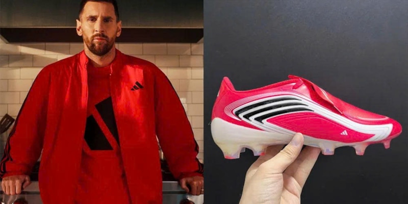 Adidas F50 Messi 26-27 Edition Đỏ Bừng Sáng - Thiết Kế Retro Gây Sốt