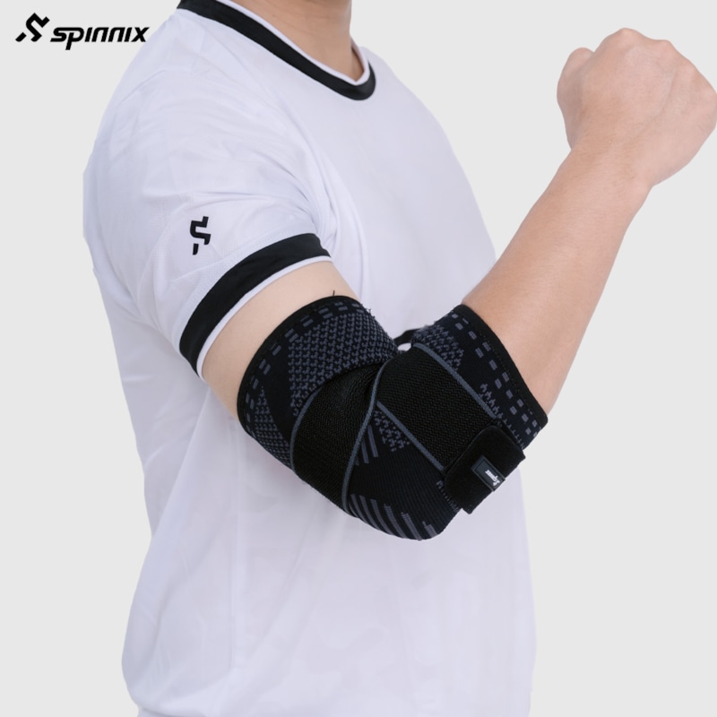 Hình ảnh của Bó khuỷu tay Spinnix Virex Màu Đen