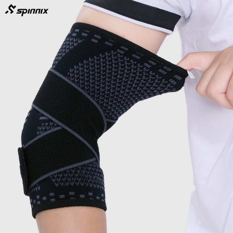 Hình ảnh của Bó khuỷu tay Spinnix Virex Màu Đen