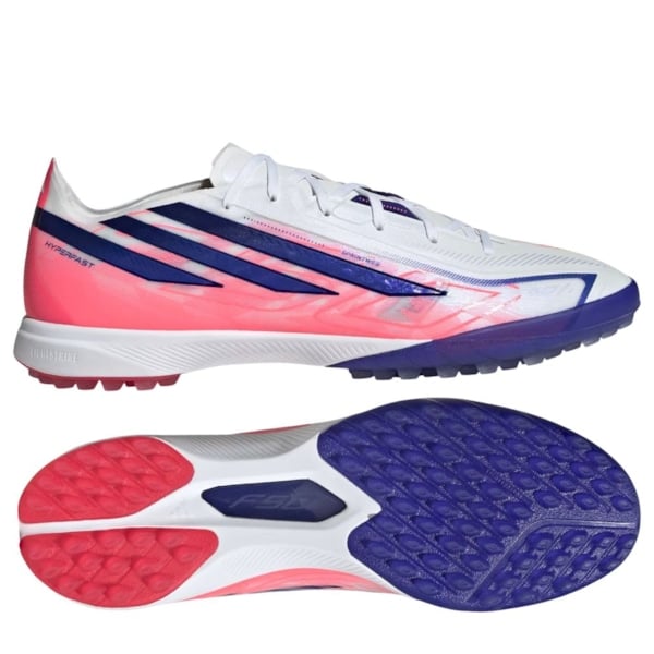 adidas F50 Hyperfast Pro TF - Trắng/Hồng/Xanh - KJ6092