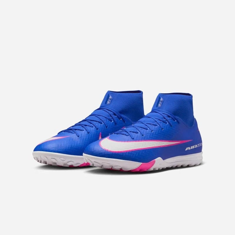 Nike Zoom Mercurial Superfly 10 Academy TF - Xanh Dương/Bạc - FQ8331-446