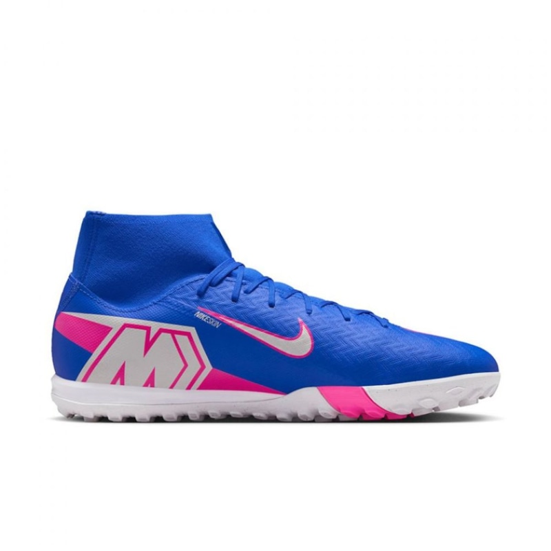 Nike Zoom Mercurial Superfly 10 Academy TF - Xanh Dương/Bạc - FQ8331-446