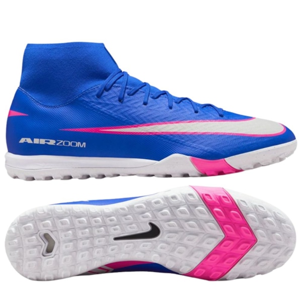 Nike Zoom Mercurial Superfly 10 Academy TF - Xanh Dương/Bạc - FQ8331-446
