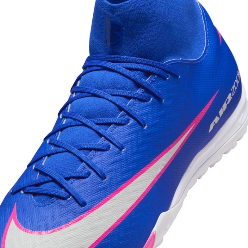 Nike Zoom Mercurial Superfly 10 Academy TF - Xanh Dương/Bạc - FQ8331-446