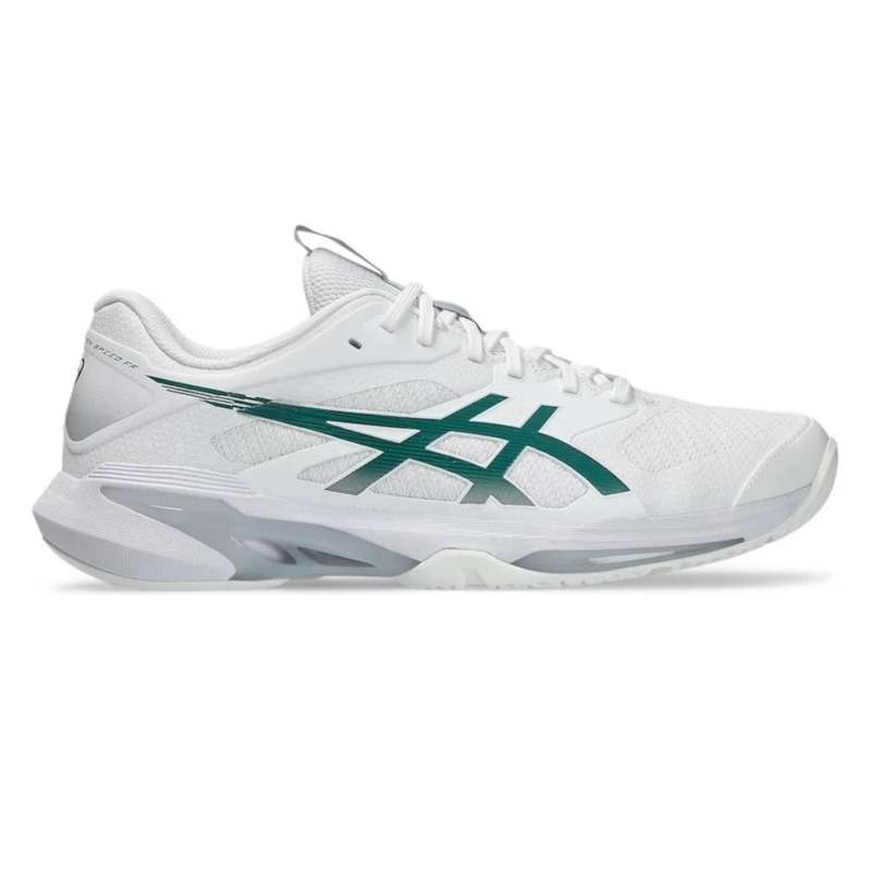 Giày Pickleball Asics Solution Speed FF 4 - 1041A532-103  - Trắng/Đen