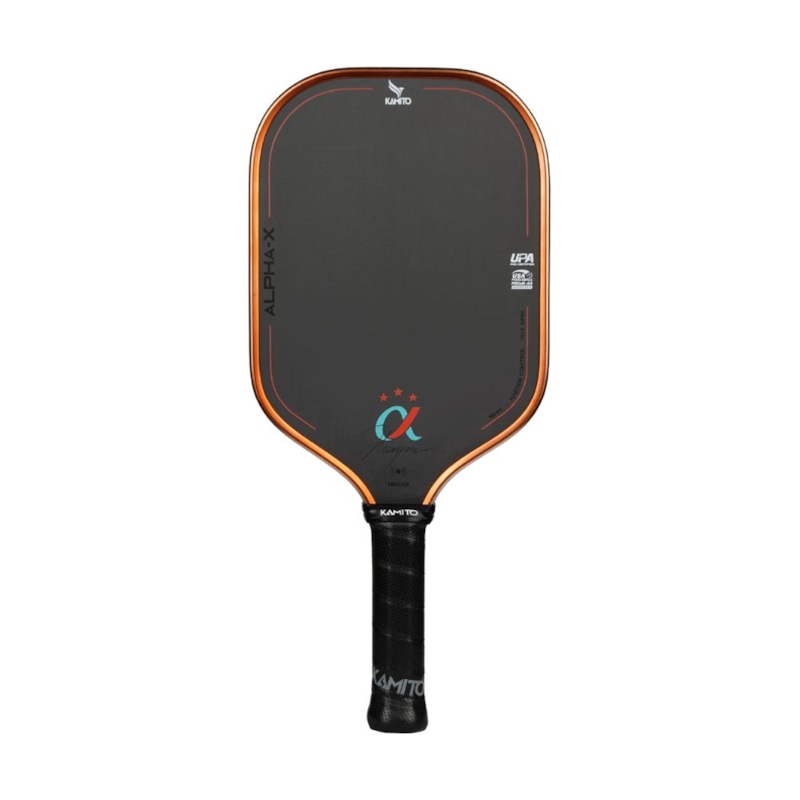 Vợt Pickleball Kamito Alpha X 3 Sao Triple Star Emerald Orange
