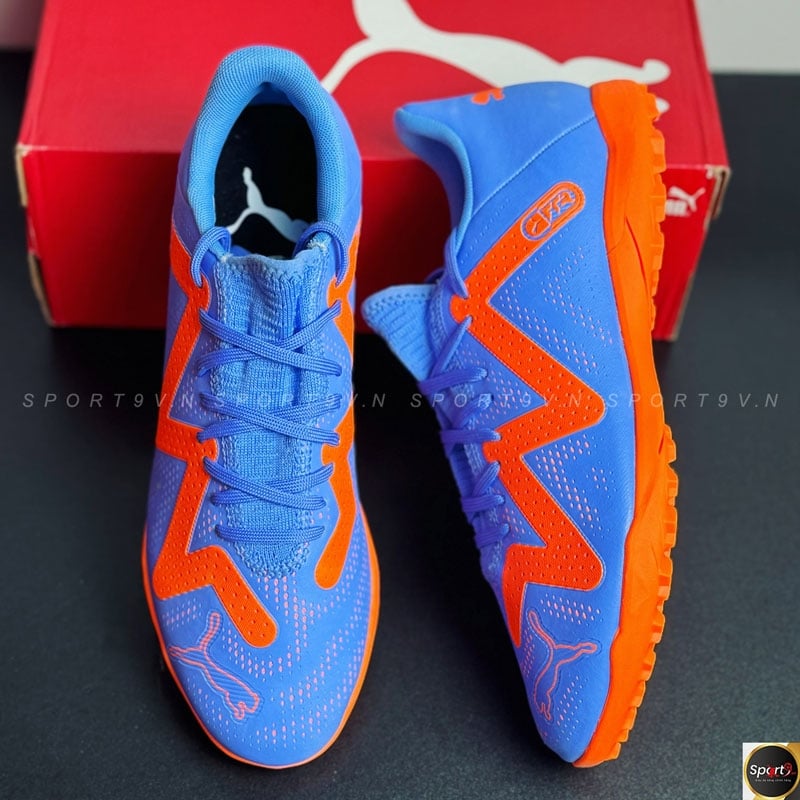 PUMA Future Play TT Supercharge - Xanh/Cam - 107191 01