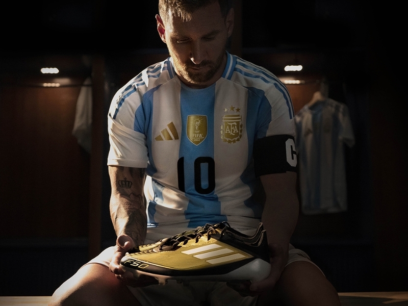 Adidas hồi sinh huyền thoại F50 gắn liền với sự nghiệp của M10