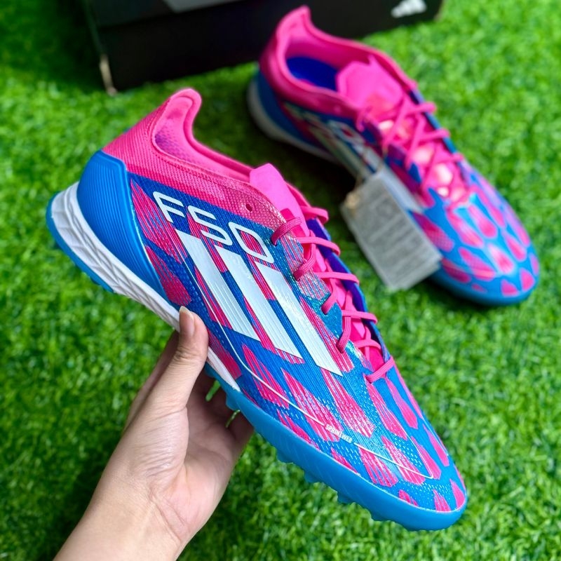 adidas F50 Pro TF - Màu Hồng/Xanh - IH8049