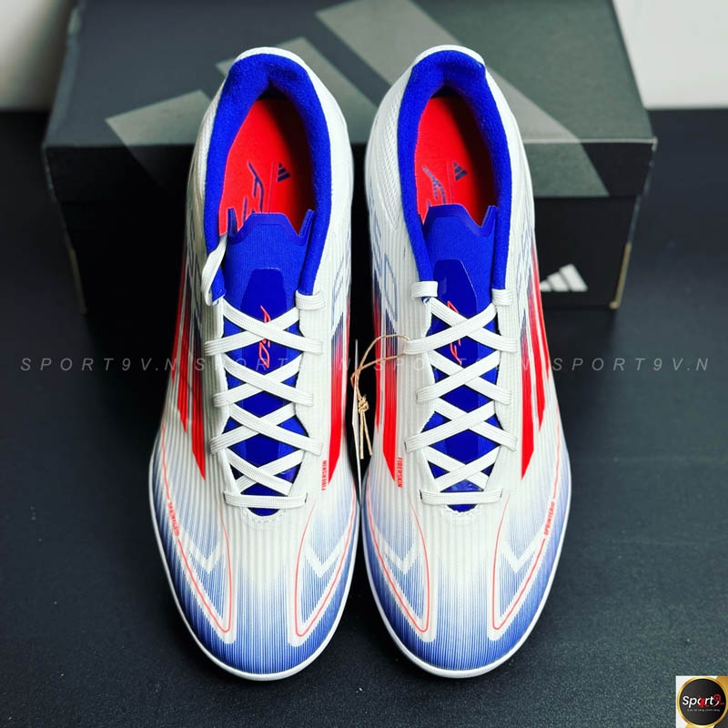 adidas F50 League Advancement TF - Trắng/Xanh - IF1343