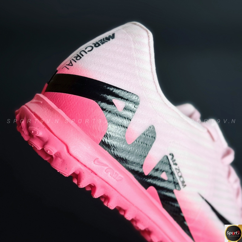 Nike Zoom Mercurial Vapor 15 Academy TF Mad Brilliance - Hồng/Đen - DJ5635-601
