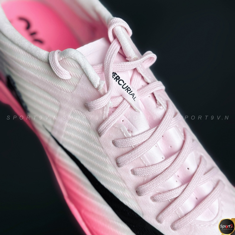 Nike Zoom Mercurial Vapor 15 Academy TF Mad Brilliance - Hồng/Đen - DJ5635-601