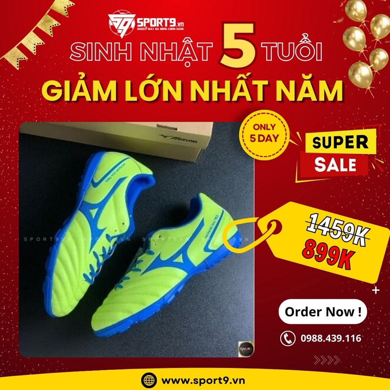 Mẫu giày bóng đá quốc dân giảm giá sốc