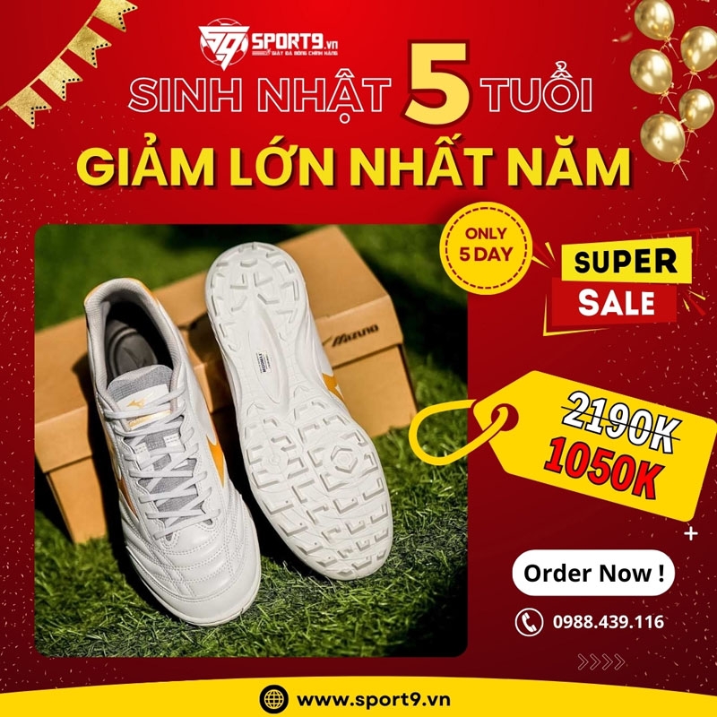 Mẫu giày đá bóng Mizuno không nên bỏ qua