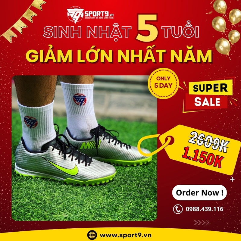 Nike Mercurial Vapor 15 Academy giá chỉ từ 1150k