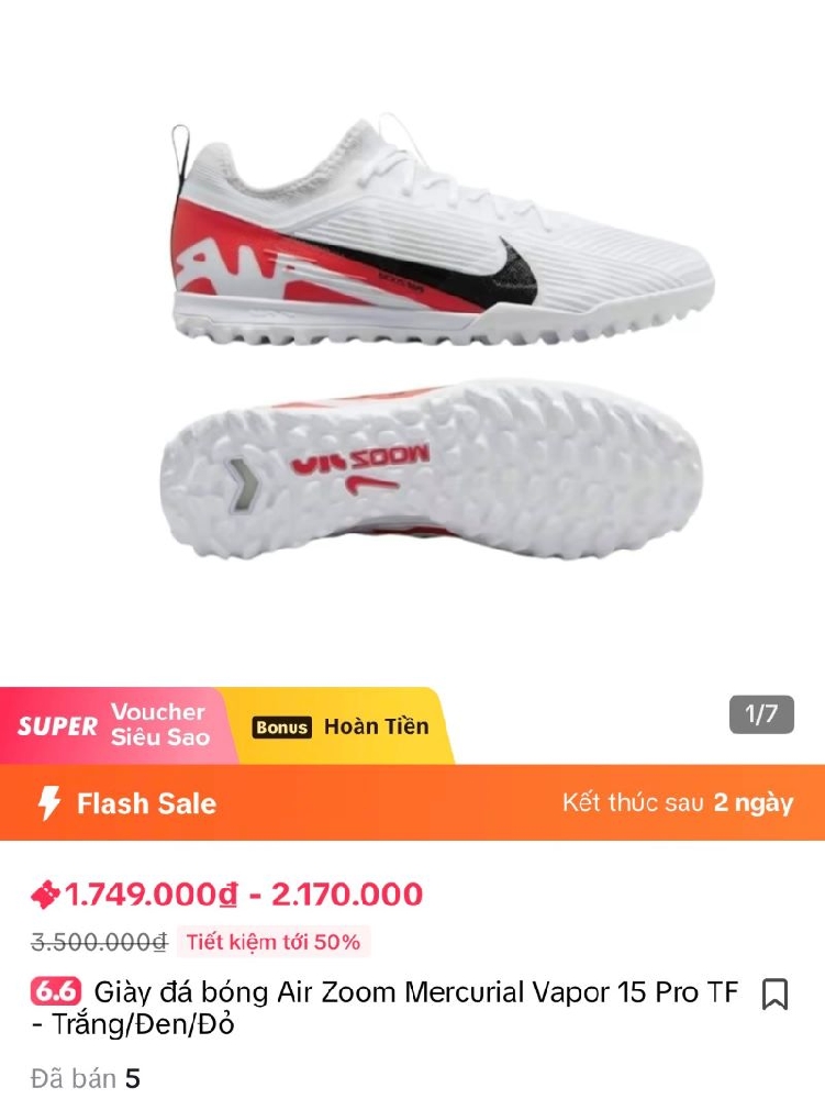 Vapor 15 Pro giảm giá sốc chưa từng có