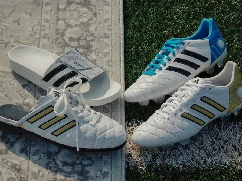 bộ sưu tập dép adidas TKPro Lux Slipper và TKPro Adilette