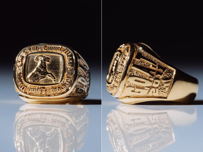 Adidas vinh danh Quả bóng vàng thứ 8 của Messi bằng bộ 8 chiếc nhẫn vàng đặc biệt