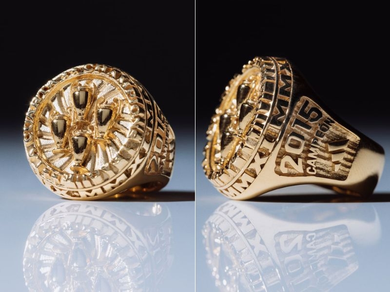 Adidas vinh danh Quả bóng vàng thứ 8 của Messi bằng bộ 8 chiếc nhẫn vàng đặc biệt