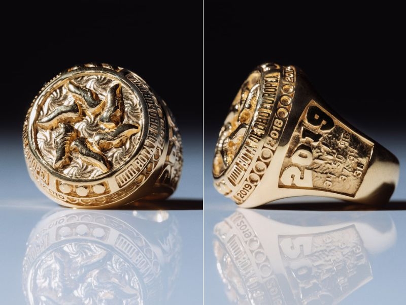 Adidas vinh danh Quả bóng vàng thứ 8 của Messi bằng bộ 8 chiếc nhẫn vàng đặc biệt