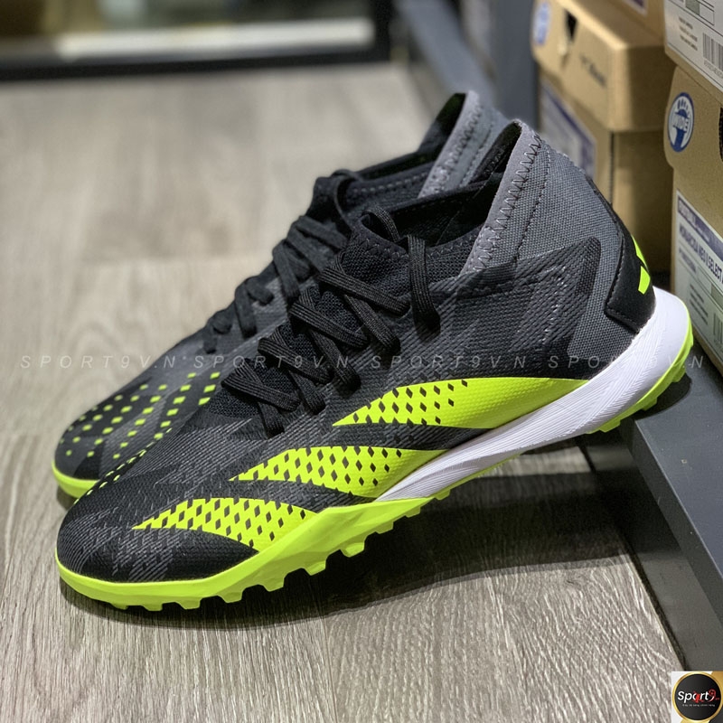 adidas Predator Accuracy .3 TF - Đen/Xanh Chuối - IG0768