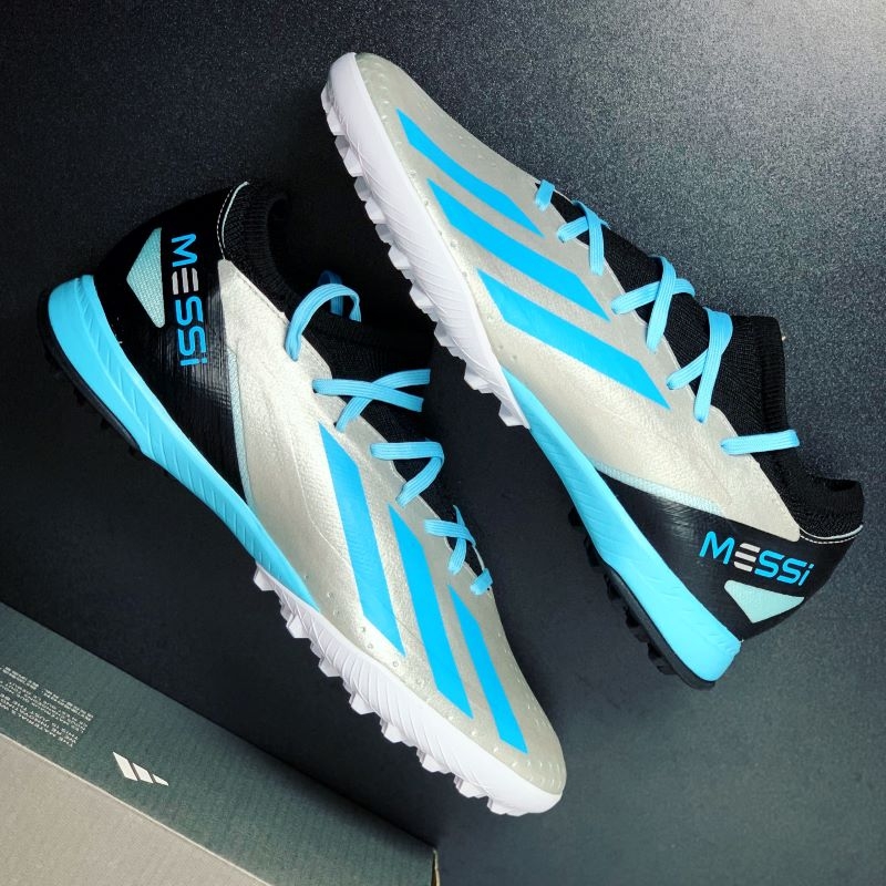adidas X Crazyfast .3 Messi TF - Xám/Xanh - IE4074