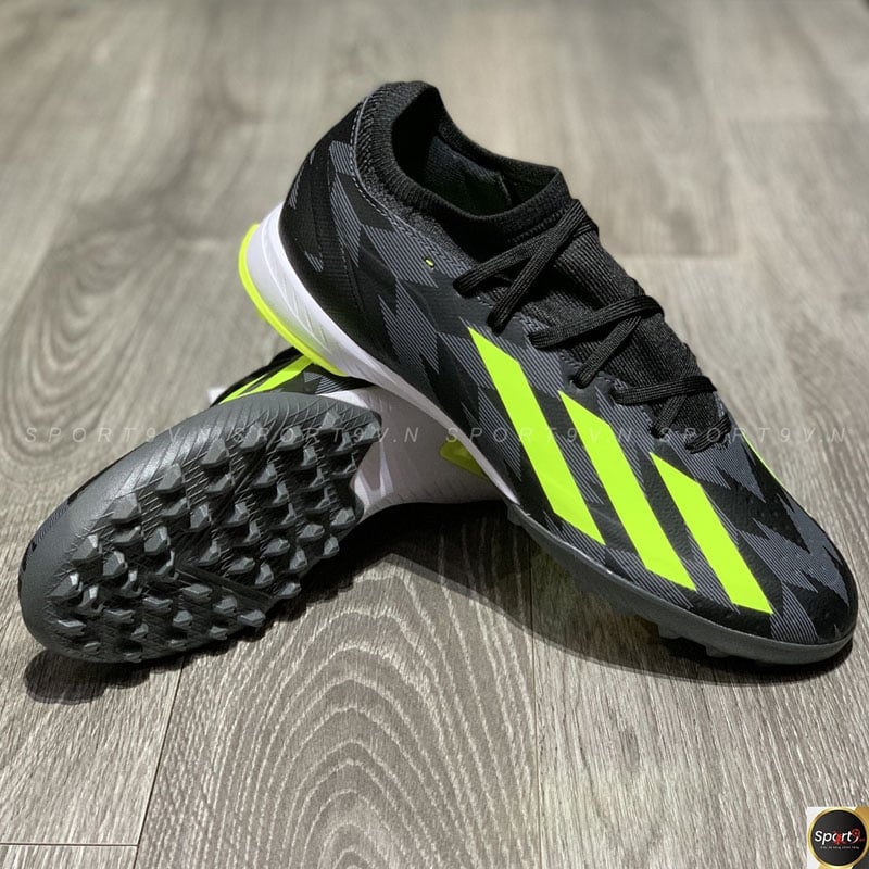 adidas X Crazyfast .3 TF - Đen/Xanh Chuối - IG0767