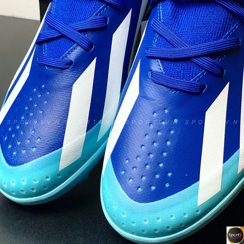 adidas X Crazyfast .3 TF Marine Rush - Xanh Dương/Trắng - ID9338