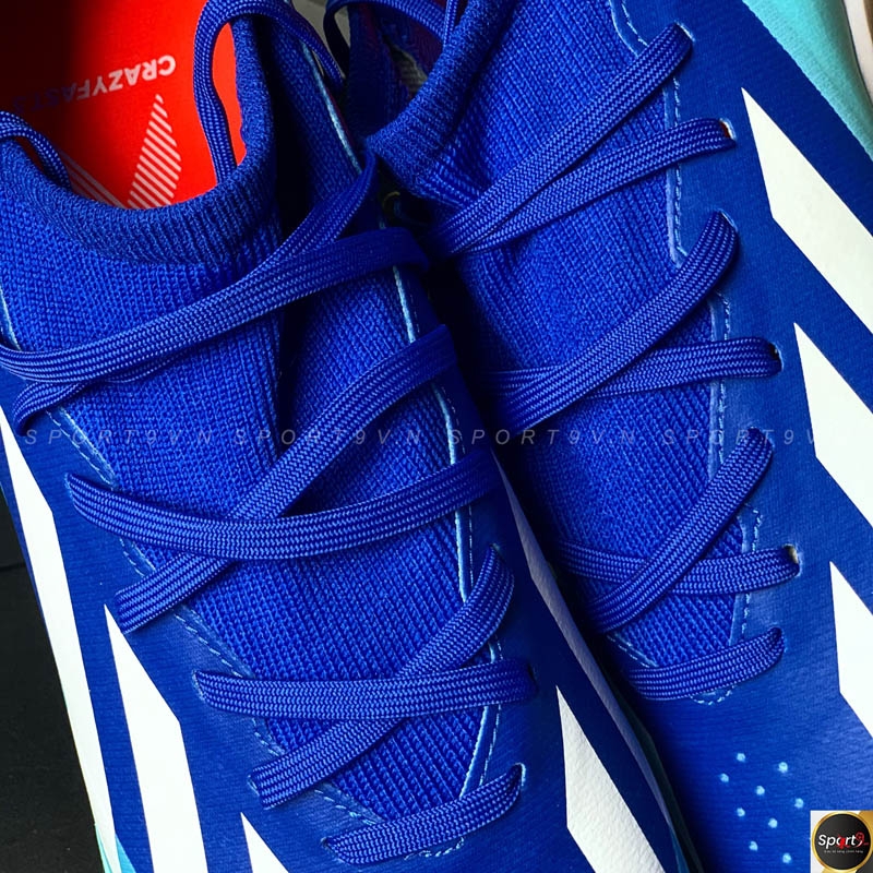 adidas X Crazyfast .3 TF Marine Rush - Xanh Dương/Trắng - ID9338