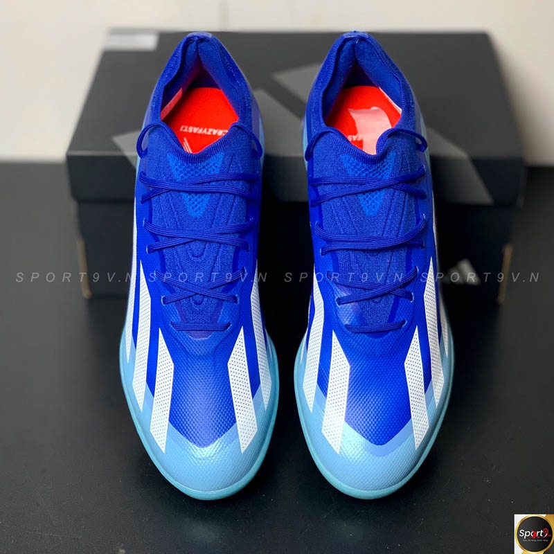 adidas X Crazyfast .1 TF Marine Rush - Xanh Dương/Trắng - IE6633