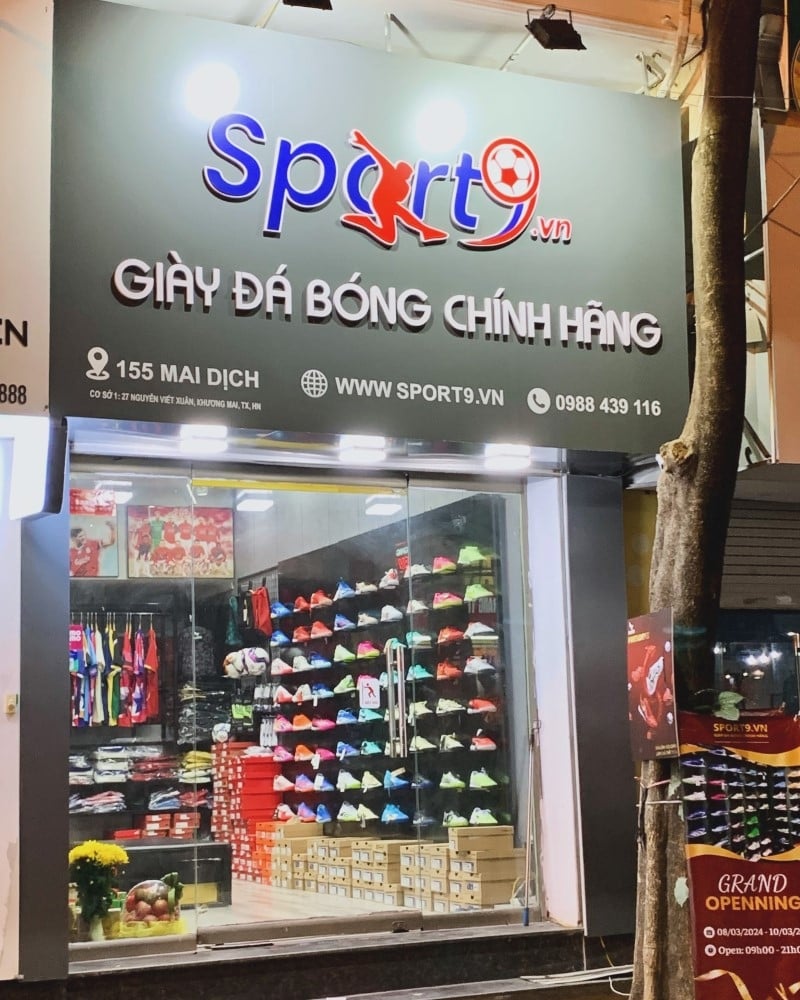 Sport9 chi nhánh 155 Mai Dịch Cầu Giầy