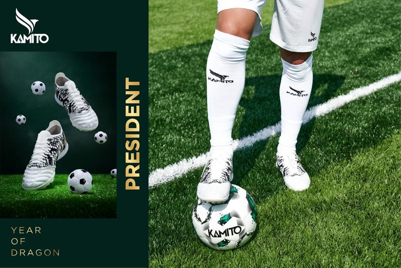 Kamito President TF - Trắng Đen - KMTF230350