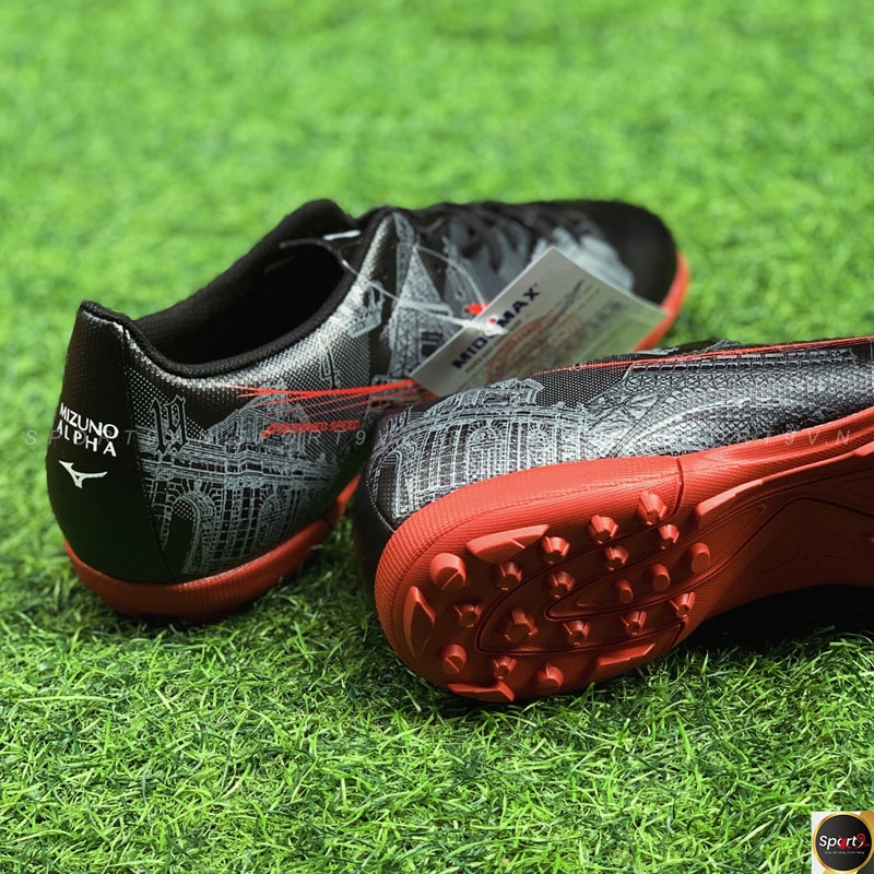 Mizuno Alpha α Select AS SR4 - Đen/Đỏ - P1GD236904