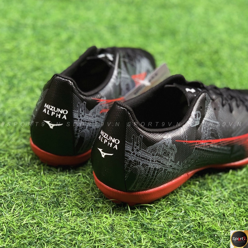 Mizuno Alpha α Select AS SR4 - Đen/Đỏ - P1GD236904