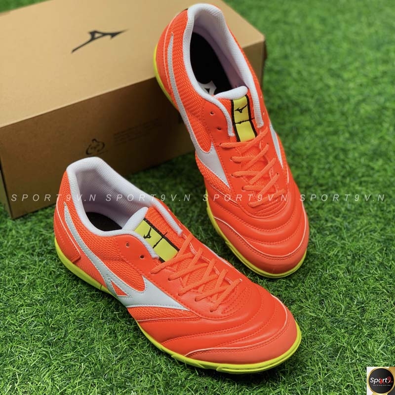 Mizuno Mrl Sala Club - Q1GB230380 - Cam/Trắng/Vàng