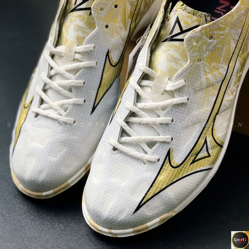 Mizuno Alpha Elite AS - P1GD246250 - Trắng/Vàng