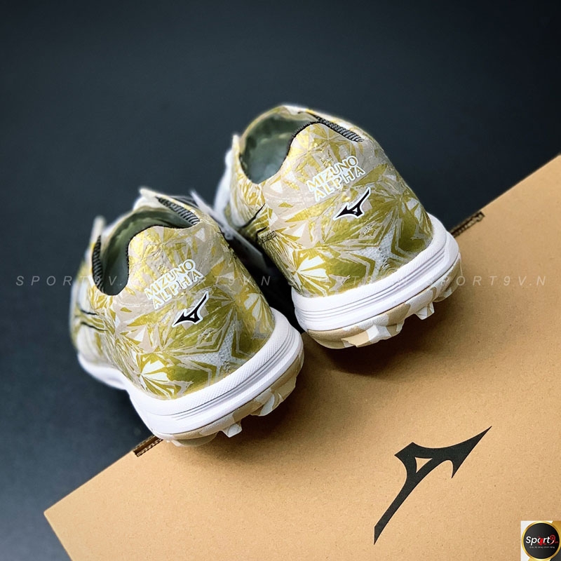 Mizuno Alpha Elite AS - P1GD246250 - Trắng/Vàng