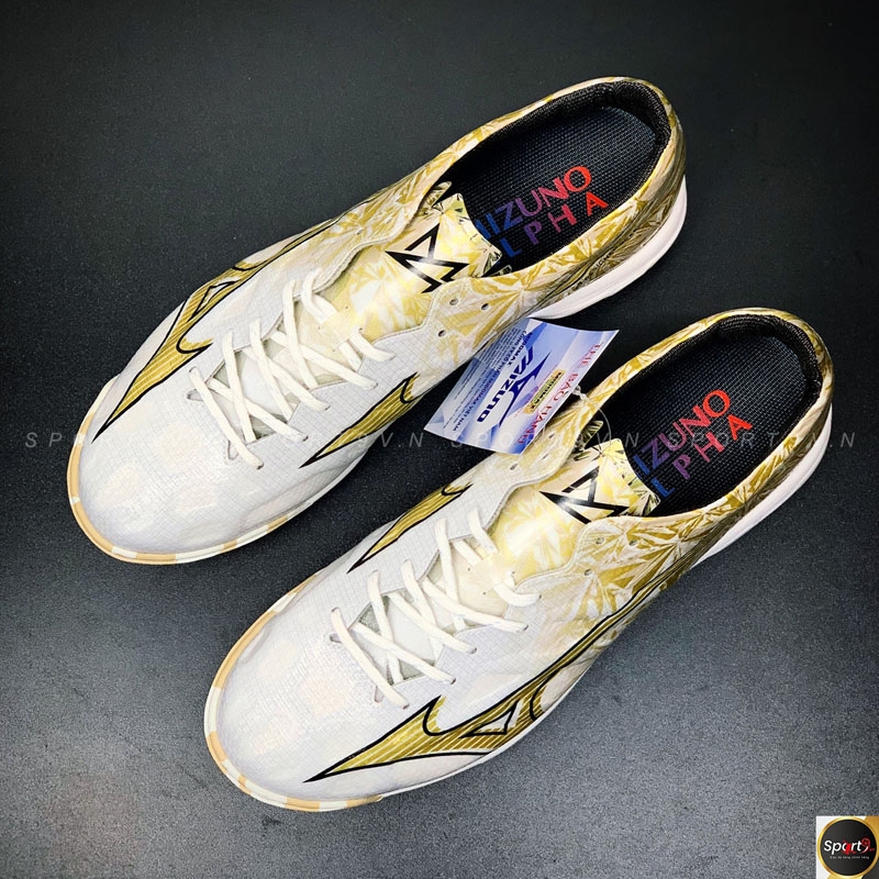 Mizuno Alpha Elite AS - P1GD246250 - Trắng/Vàng